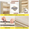 Mefirt 8 Tier Clear Over the Door Shoe Organizer with