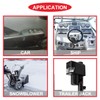 MKBKLLJY 3Pcs DC 20A 12V Automatic Lock Rocker Switch Snap-in