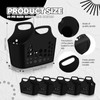 20 Pack Plastic Baskets with Handles Portable Shower Caddy Storage