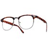 MFAZ Morefaz Ltd Men's Women's Retro Glasses Anti Glare Lens