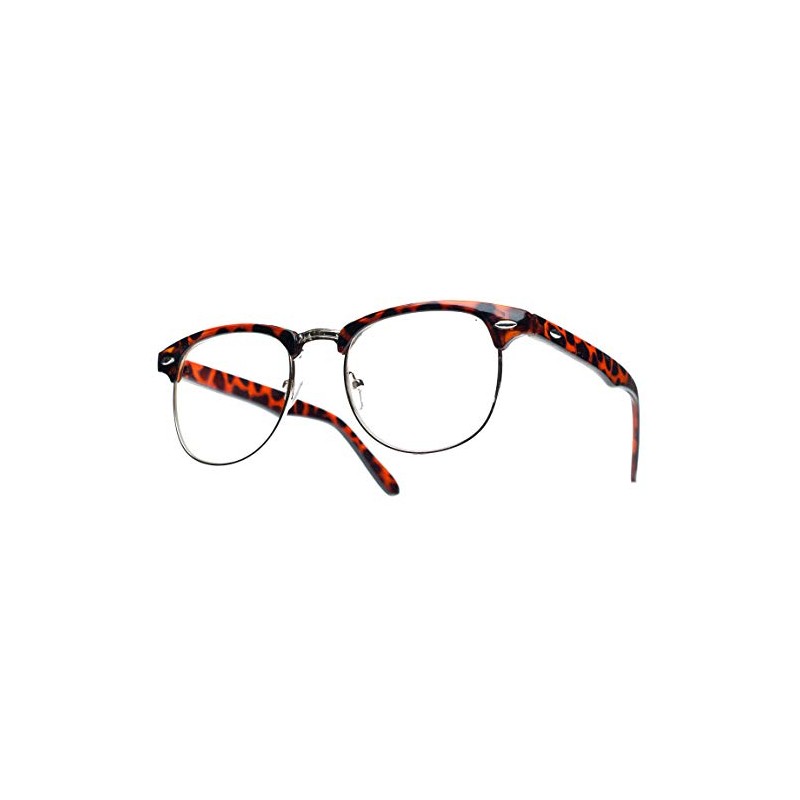 MFAZ Morefaz Ltd Men's Women's Retro Glasses Anti Glare Lens