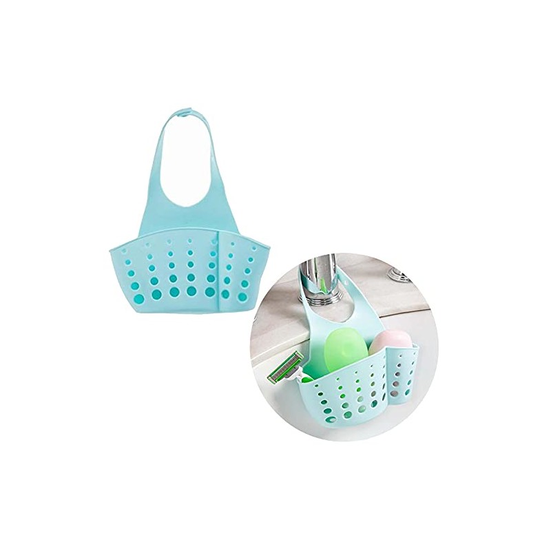 Kitchen Sink Organiser Hanging Basket Storage Bag Spongeholder Caddy Bathroom,