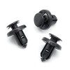 VVO Fasteners- Black Plastic Front Wheel Arch Lining & Mudguard