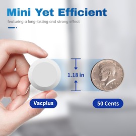 Vacplus Toilet Bowl Cleaner Tablets 12 PACK, Automatic Toilet Bowl Cleaners with Bleach for Deodorizing and Descaling, Bathroom Cleaner Against Tough Stains