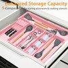 Homecor Utensil Drawer Organizer for Kitchen, Expandable Silverware Organizer Cooking