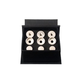 Trumpet Trim Kit for improving the sound. For all Bach Stradivarius Trumpet. Custom made KGUBrass (HEAVY, Silver Plated)