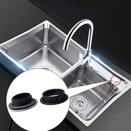 Michear Sink Hole Cover,Kitchen Faucet Tap Hole Stopper Stainless Steel Sink Tap Hole Cover,Overflow Sink Hole Covers,Blanking Plug Cap,Sink Accessories Decorative Cover