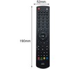 Vsnetwork Replacement Remote Control for Sharp Toshiba Polaroid Bush RC1910