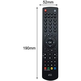 Vsnetwork Replacement Remote Control for Sharp Toshiba Polaroid Bush RC1910 Universal Remote Control for All Toshiba LCD LED Plasma TV No Programming