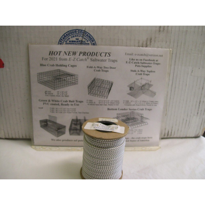 E-Z Catch Bungee Shock Cord 1/8" on 100 Foot Spool