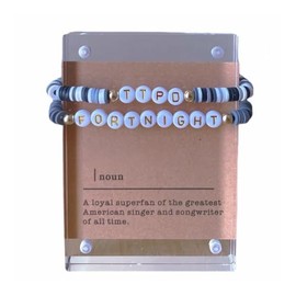 MlilAura Music-Inspired Bracelet Set for Singer Fans (shake it off+all too well) (TTPD+Fortnight)