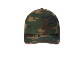 Port Authority Camouflage Cap,Military Camo,One Size