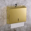 Wall Mounted Stainless Steel Paper Towel Dispenser with Lock, Polished