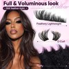 Thick Fluffy Lash Clusters Kit 100-200D Dramatic Lash Kit Bold