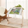 Wooden Cross Stitch Frame Adjustable Embroidery Floor Stand Cross Stitch