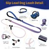Kazazoo Slip Lead Dog Leash, Hands-free No Pull Training Leash