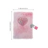 ibasenice Girl's Diary Notebook with Lock Notebooks for The Notebook