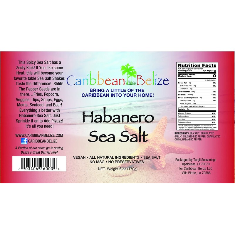 Habanero Sea Salt