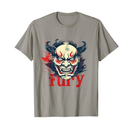 Oni Fury Traditional Mask T-Shirt