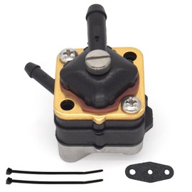 QuickMarine 397839 Fuel Pump with Straps and Gasket for Johnson Evinrude Marine 6-25 HP Outboard Boat Motors replaces 397274 391638 Sierra 18-7350