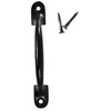 WAKI IK-195 Standard Handle, L4.3 inches (108 mm), Black with