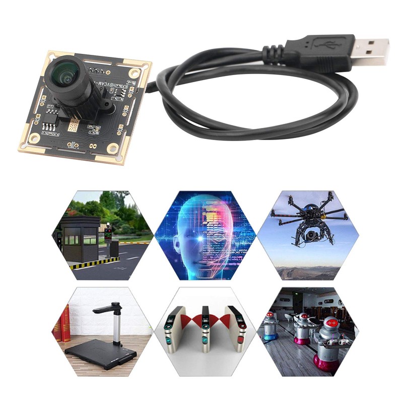 HBV-W20217 V22 1.1MP High Resolution USB Camera Module for WinXP/Win7/Win8/Win10/OS