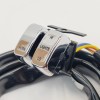 Billet Proof Designs 48" Handlebar Wiring Harness Kit w/ Chrome