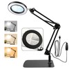 Zhiwei 10x Magnifying Glass with Light and Stand, 3 Color