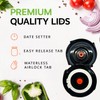 Fermenter lids - Home Fermentation Kit With 4 Wide Mouth