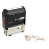 Thanksgiving Rubber Stamp - Give Thanks - Brown Ink