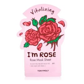 Tonymoly - Mascarilla Facial De Rosas Im Real Tipo de piel Sensible, Seca, Mixta y grasa