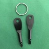 Outdoor Portable Multi-Functional Screwdriver Keychain Portable Flathead and Phillips Key