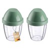 Westmark 2 x Mixing and Shaking Cups/Shaker with Removable Mixing