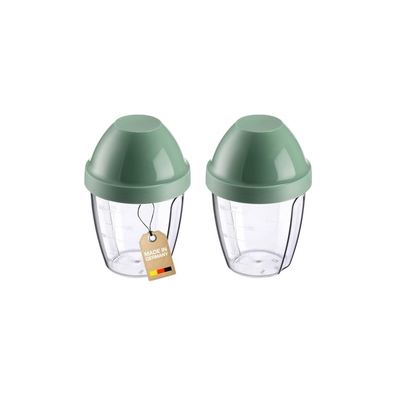 Westmark 2 x Mixing and Shaking Cups/Shaker with Removable Mixing