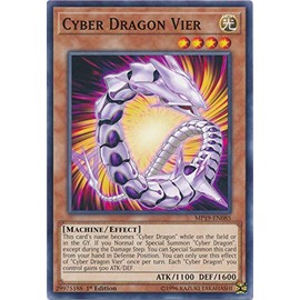 YU-GI-OH! Card - Cyber Dragon Vier - MP19-EN085 - Common - 1st Edition - Gold Sarcophagus Tin