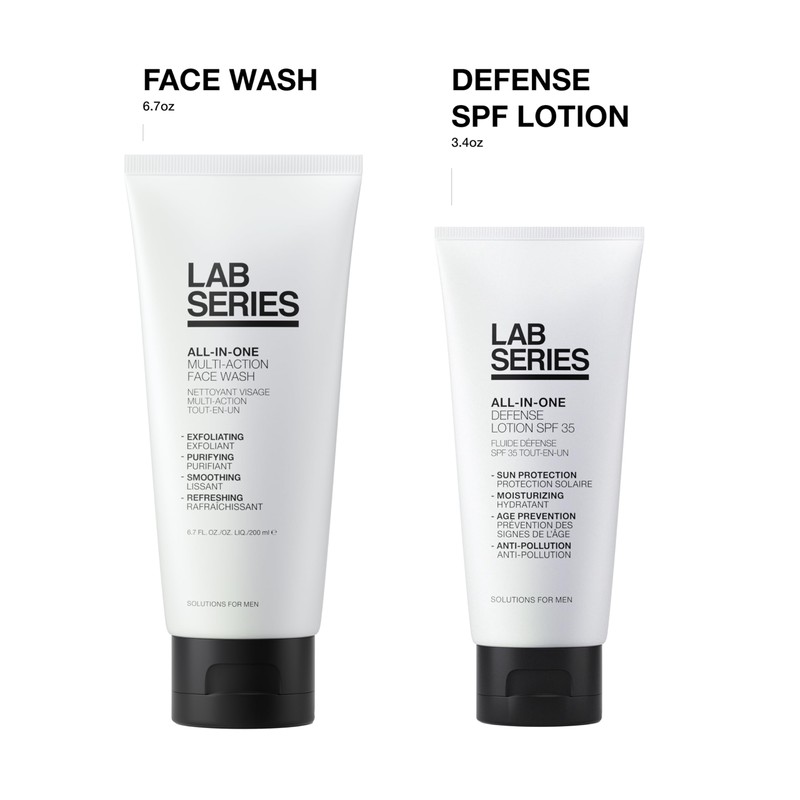 Lab Series Lab Series Men's Daily Skincare Set - All-In-One