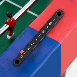 Aswalling 6Pcs Soccer Tabletop Scoreboard Mini Snooker Score Board Scorer Pointers and Number Strip Table Games Counter