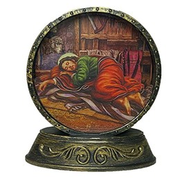 BHEII Imagen de San Jose Dormido (Lampara de mesa 5.5"X4.5") Acrylic LED