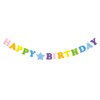 birthday garland light color