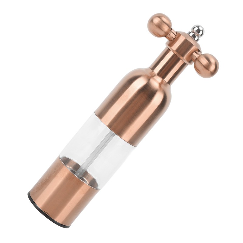 Pepper Mill Professional Refillable Ceramic Rotor Coarseness Adjustable Manual Pepper