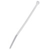 Locking Cable Ties, 3.9 inches (100 mm), White, 1000 Count