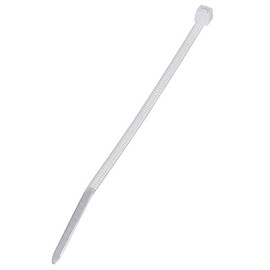 Locking Cable Ties, 3.9 inches (100 mm), White, 1000 Count