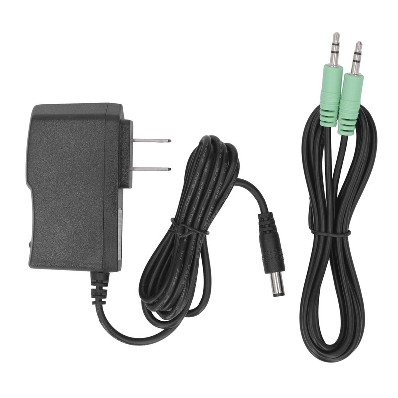 2 Channel Sound Mixer Low Noise Volume Adjustable 2 in
