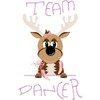 CafePress Team Dancer Rectangle Car Bumper Magnet
