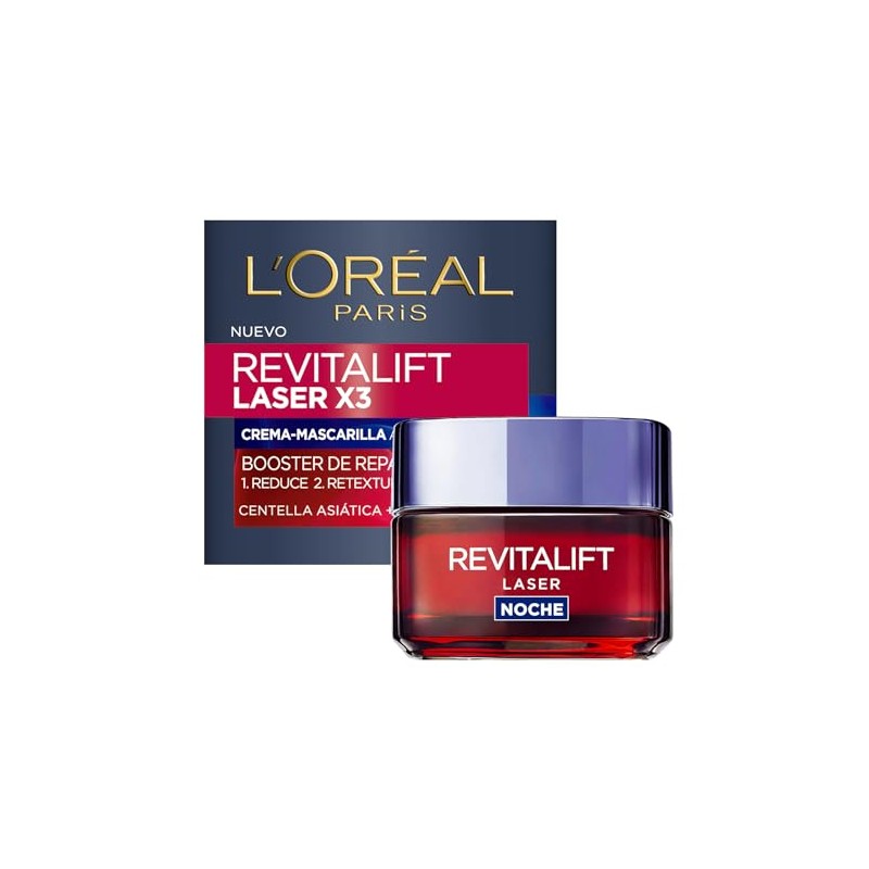 L'Oréal Paris Crema de Noche Revitalift Láser X3, 50ml