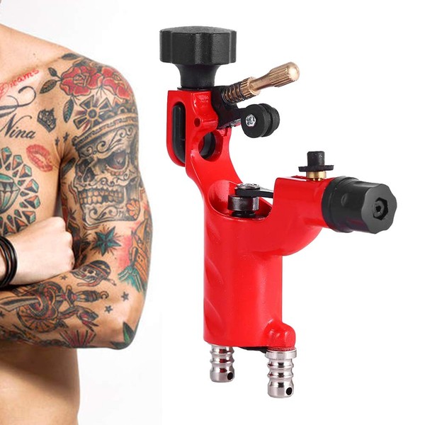Tattoo Machine Guns Shader & Liner Rotary Motor Tattoo Gun RCA Cable Artist Makeup Tool