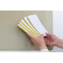 Dany Marcus Notepad Set with Gold Cut, Notepad, To Do List, DIN Long, 100 x 210 mm, 80 Pages (5)