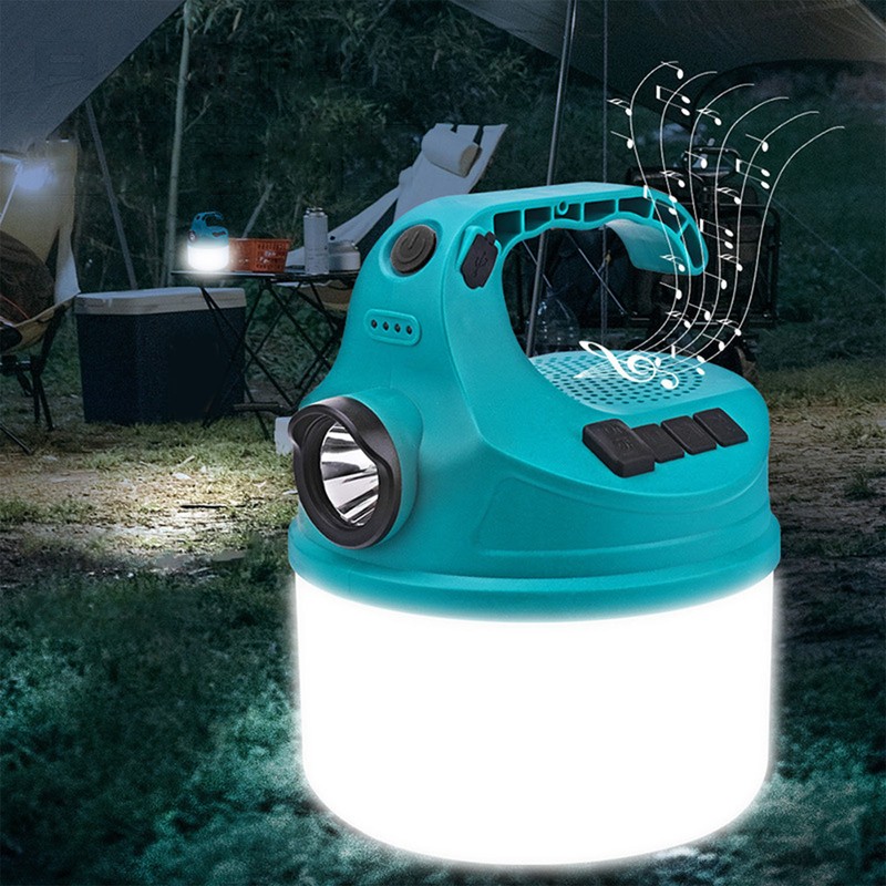 Camping Light USB Charging LED Flashlight Bluetooth Speaker Lantern Tent