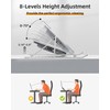 SHUWEI Portable Laptop Cooling Stand, Foldable & Adjustable Aluminum Stand