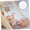 SUPVOX 10Pcs Pacifier Holder Case Transparent Design for Easy Viewing